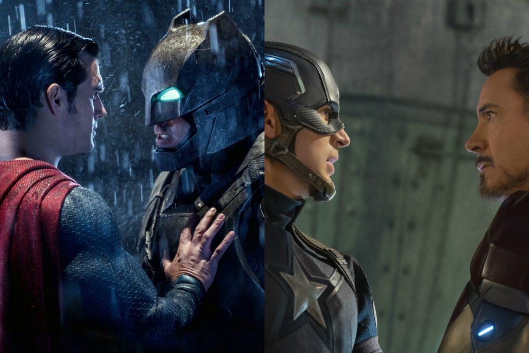 'Batman v Superman' vs. 'Capitán América: Civil War' (2016)