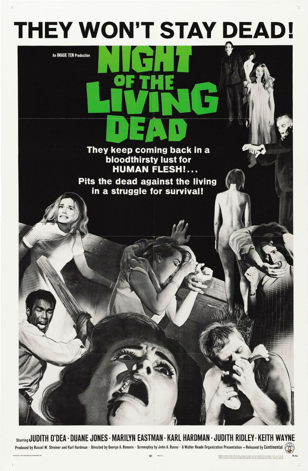 'La noche de los muertos vivientes' (1968)