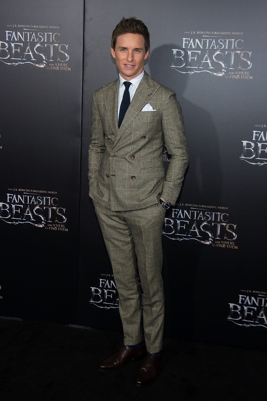 Eddie Redmayne en la premiere de 'Animales fantásticos y dónde encontrarlos'