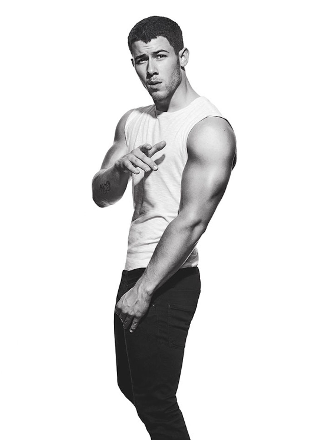 Nick Jonas para Men's Fitness