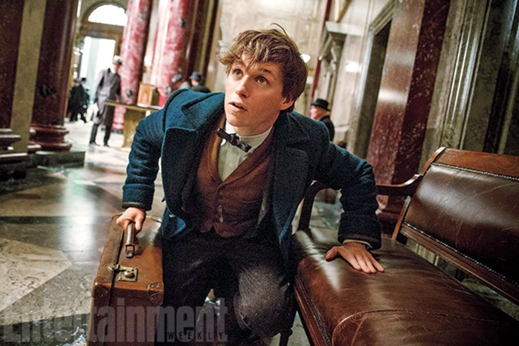 Eddie Redmayne es Newt Scamander