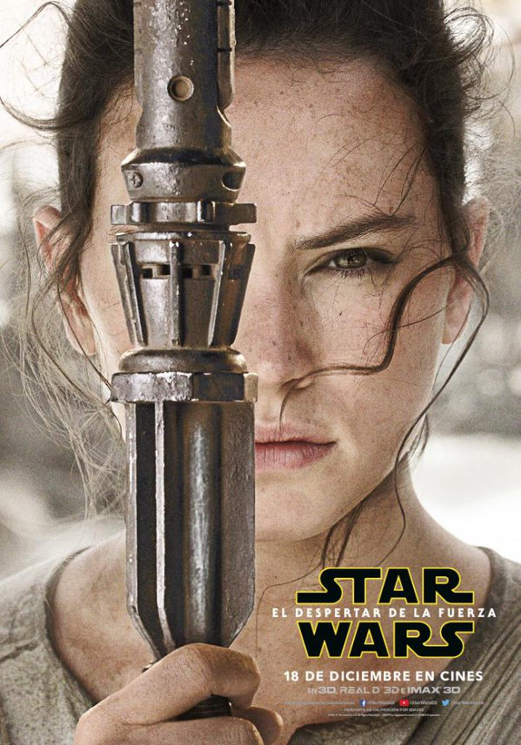 Imagen 2 de  del set Posters individuales de los personajes de 'Star Wars: El despertar de la fuerza'