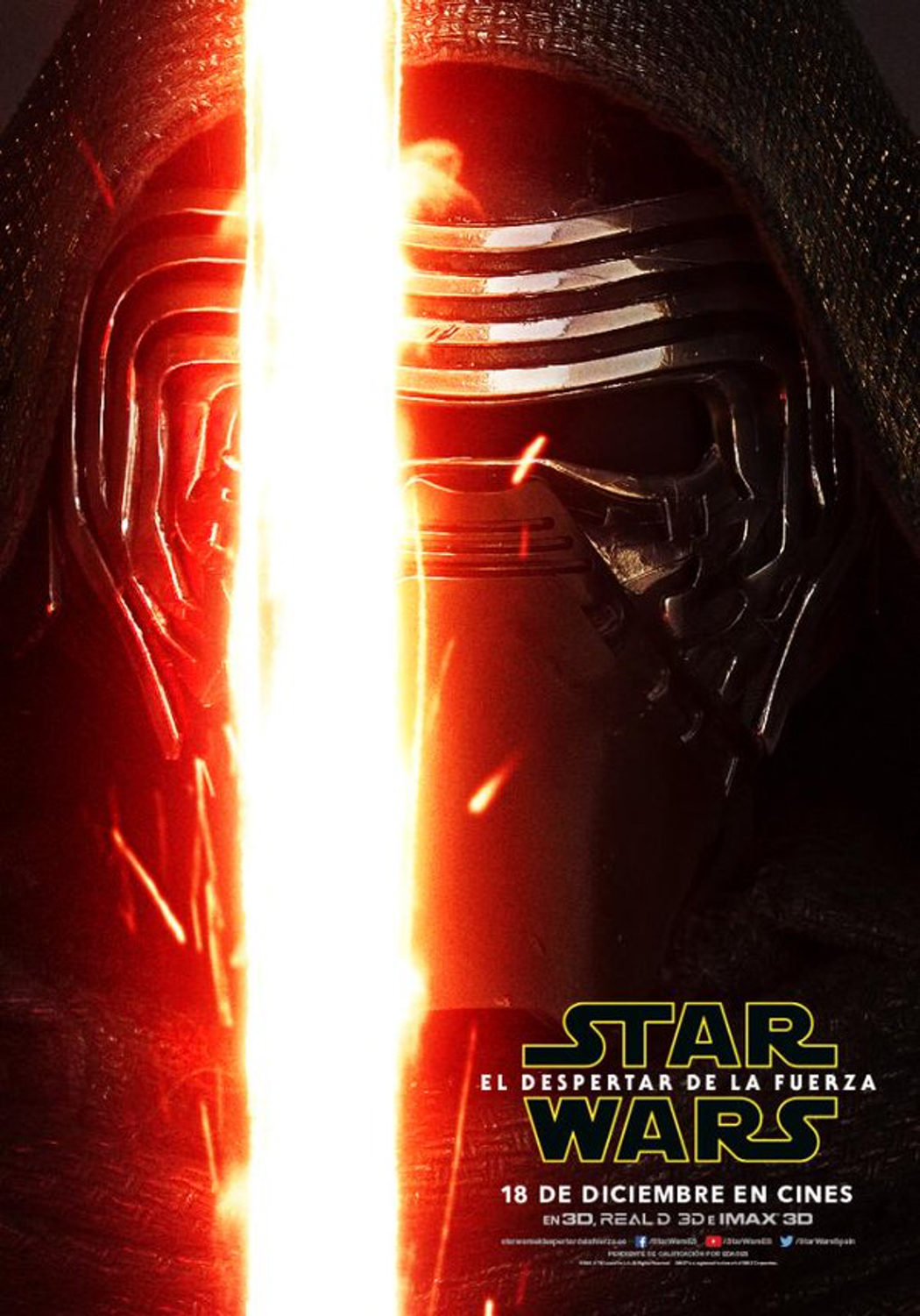Imagen 3 de  del set Posters individuales de los personajes de 'Star Wars: El despertar de la fuerza'