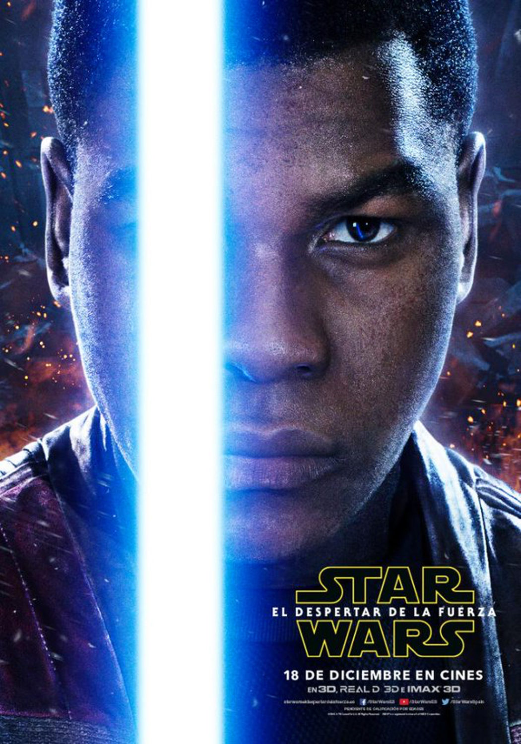 Imagen 0 de  del set Posters individuales de los personajes de 'Star Wars: El despertar de la fuerza'
