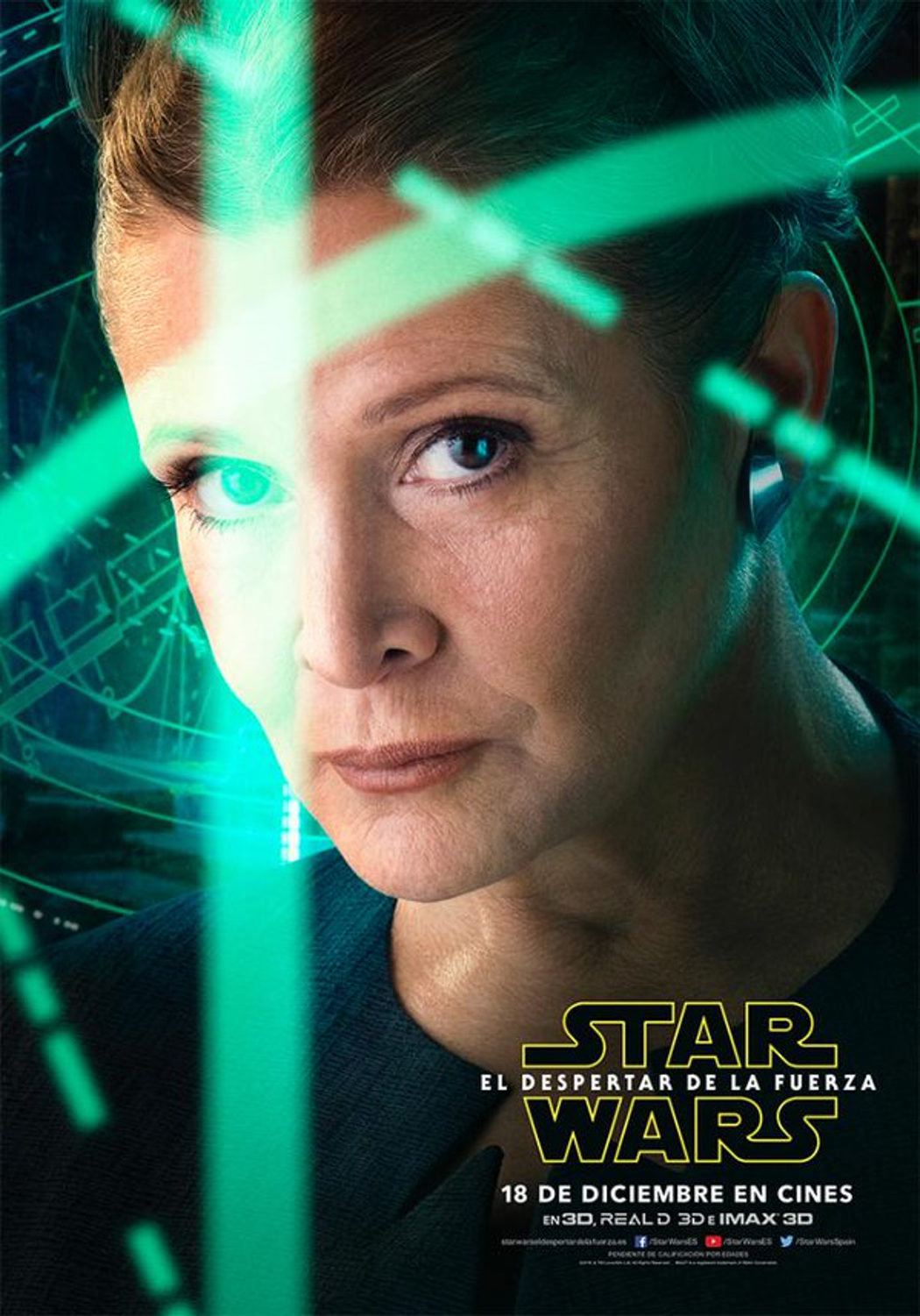 Imagen 4 de  del set Posters individuales de los personajes de 'Star Wars: El despertar de la fuerza'