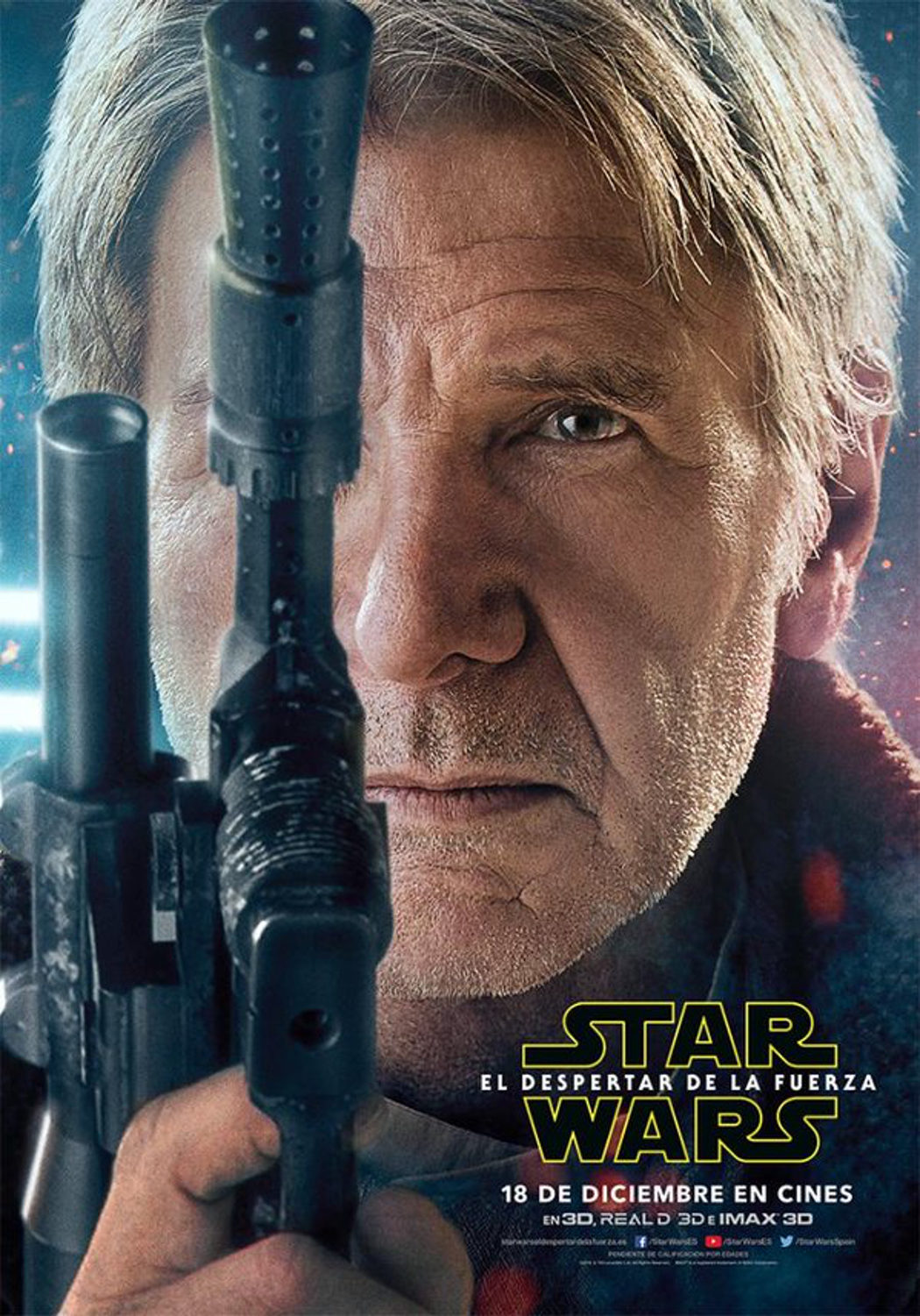 Imagen 1 de  del set Posters individuales de los personajes de 'Star Wars: El despertar de la fuerza'