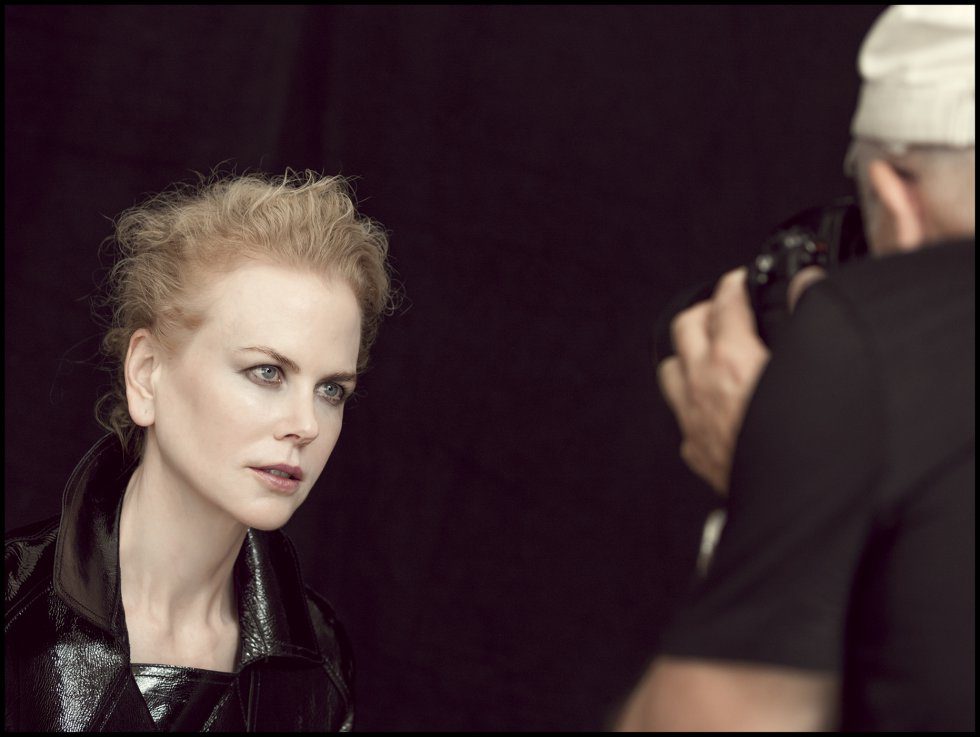 Nicole Kidman y Peter Lindbergh