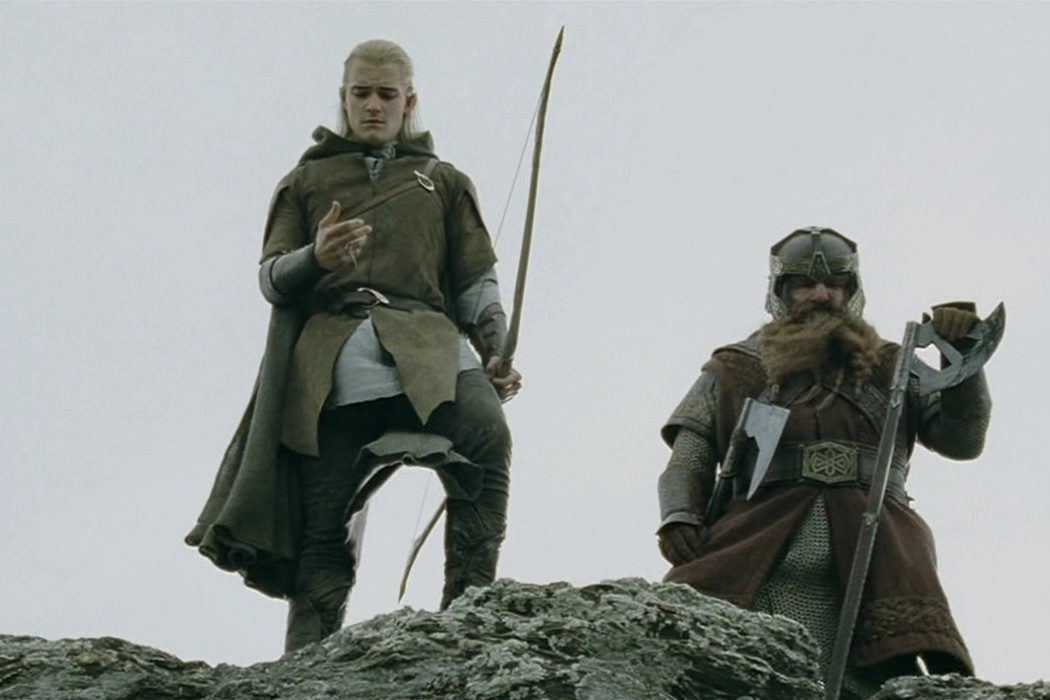 Gimli y Legolas