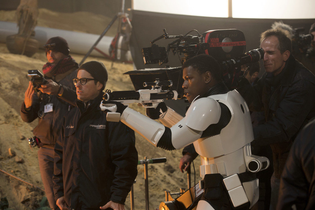 Abrams y John Boyega