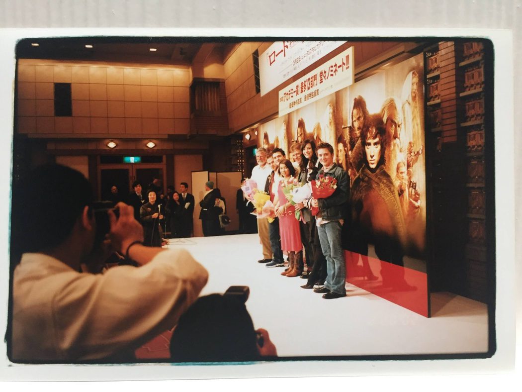 El equipo en la premiere internacional