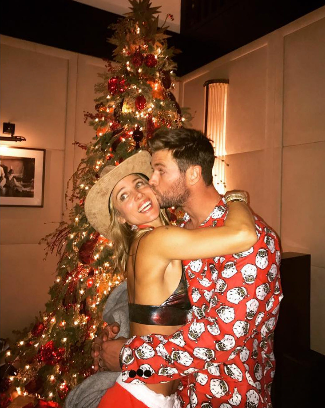 Elsa Pataky de fiesta con Chris Hemsworth