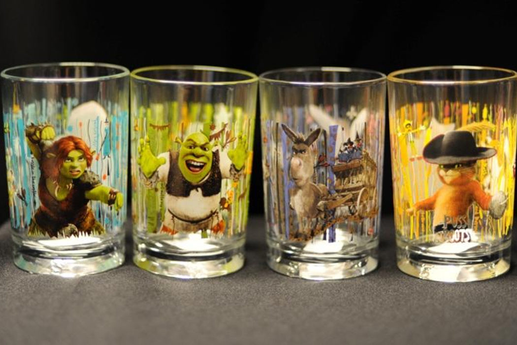 Los vasos cancerígenos de 'Shrek'