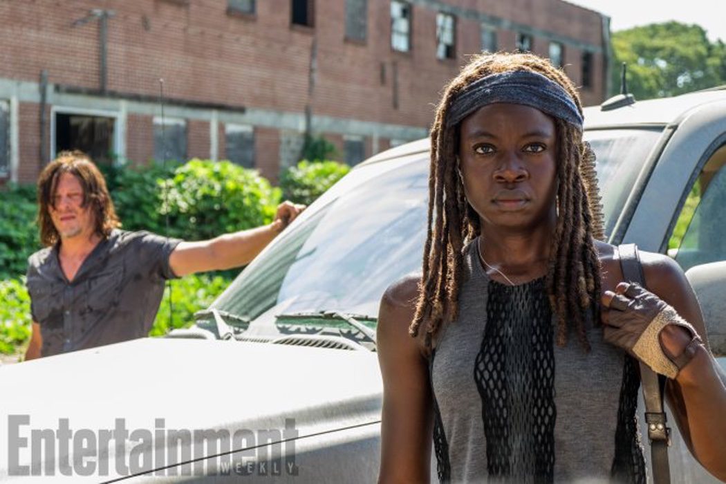 Daryl Dixon y Michonne