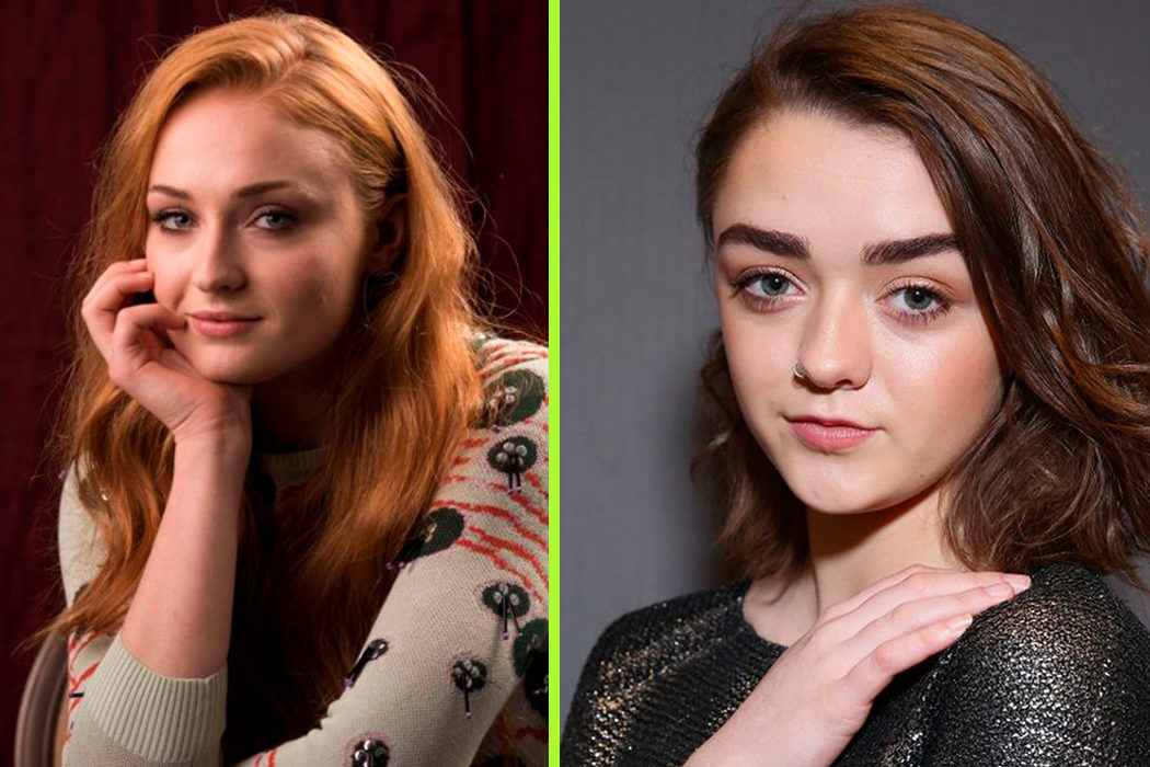 Sophie Turner (20) & Maisie Williams (19)