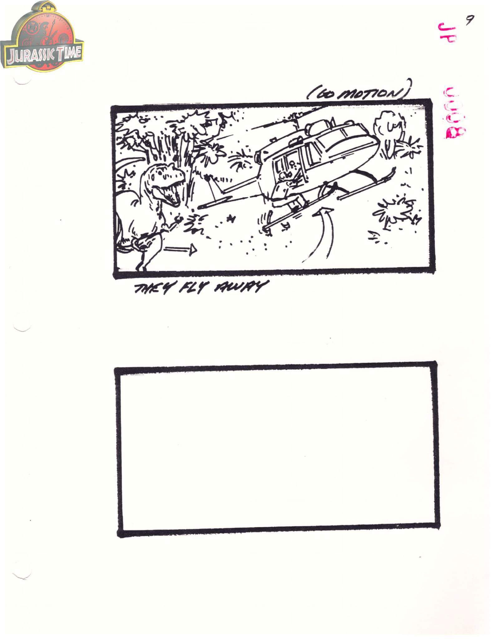 'Jurassic Park' (1993) Storyboard