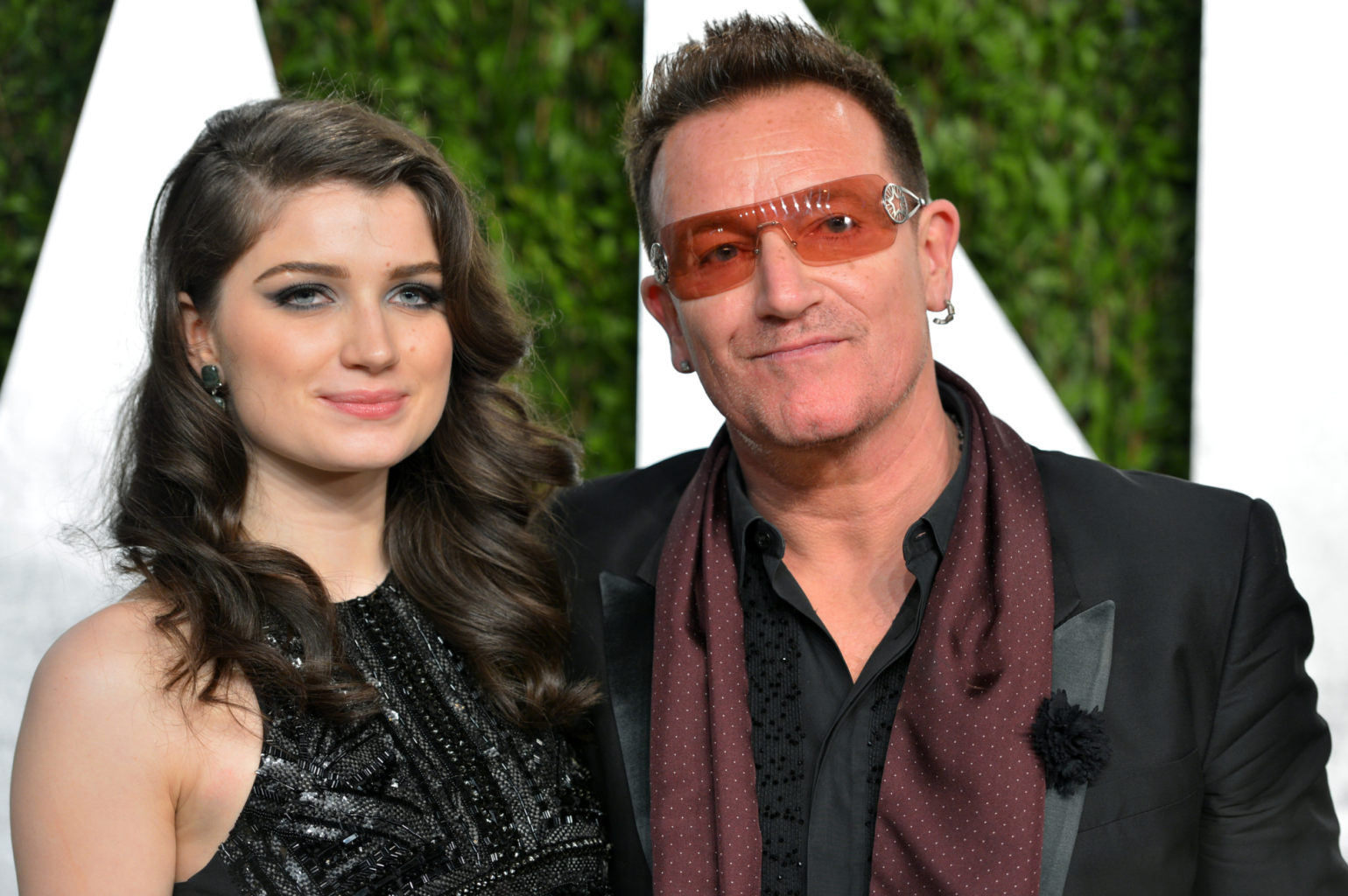 Eve Hewson y Bono