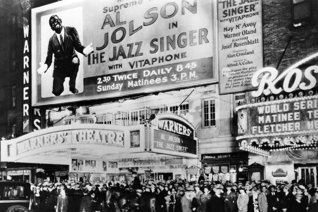 Primera película sonora: 'El cantor de jazz'