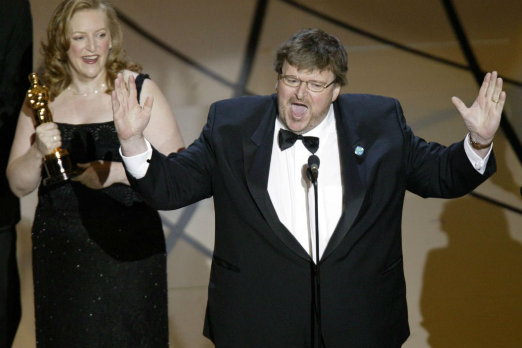 El discurso abucheado de Michael Moore