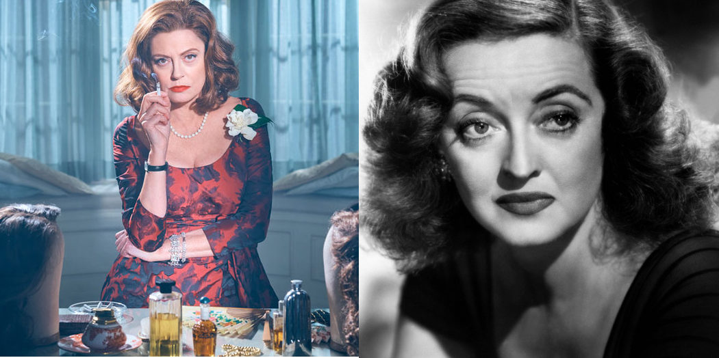 Susan Sarandon es Bette Davis