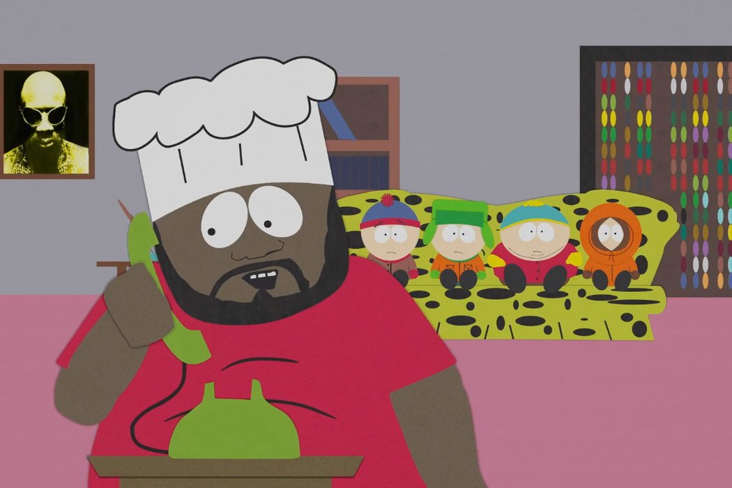 Isaac Hayes en 'South Park'