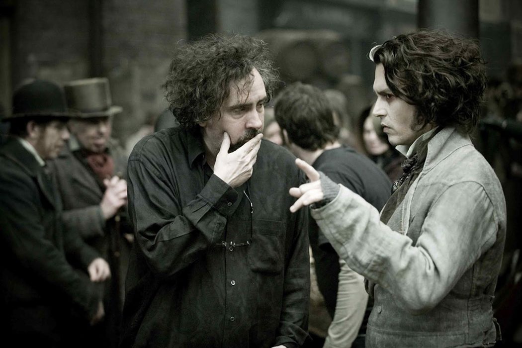 Johnny Depp y Tim Burton