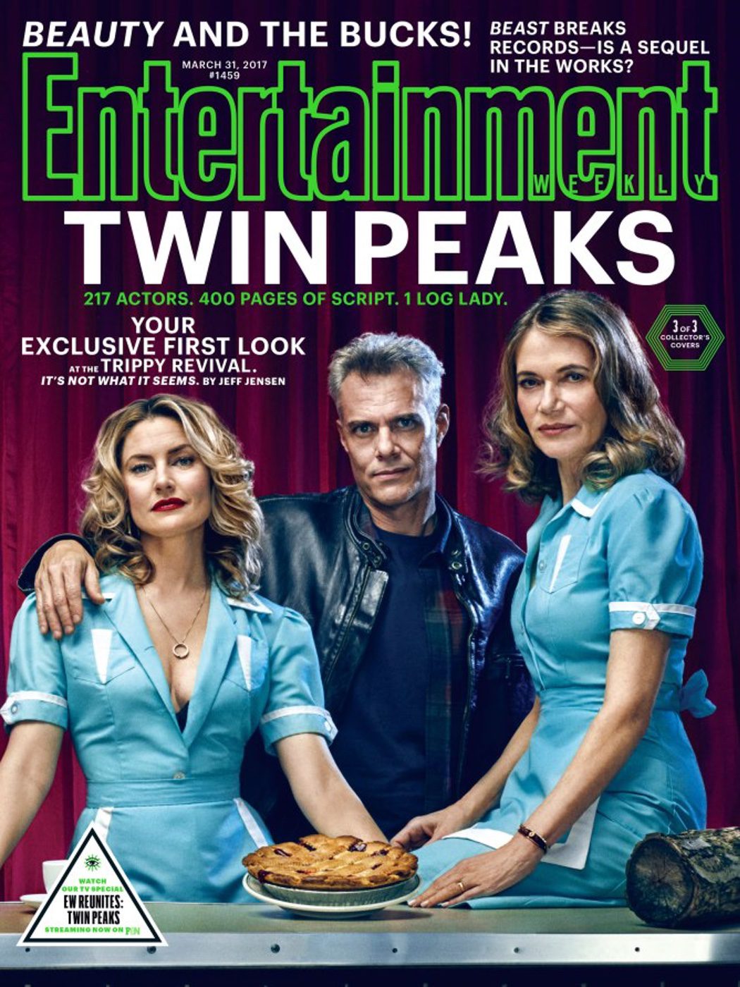 Mädchen Amick, Dana Ashbrook y Peggy Lipton