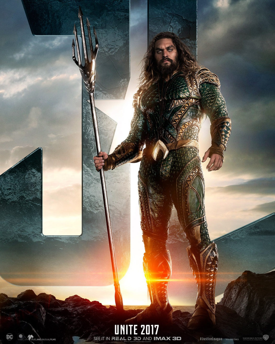 Jason Momoa es Aquaman