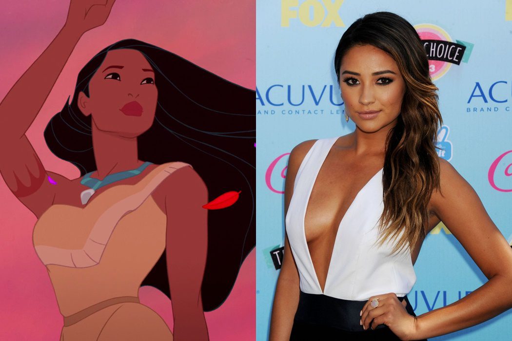 Pocahontas sería Shay Mitchell