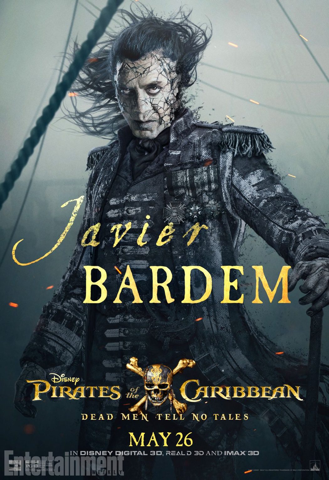 Capitán Salazar (Javier Bardem)