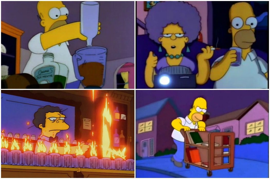 El flameado de Moe