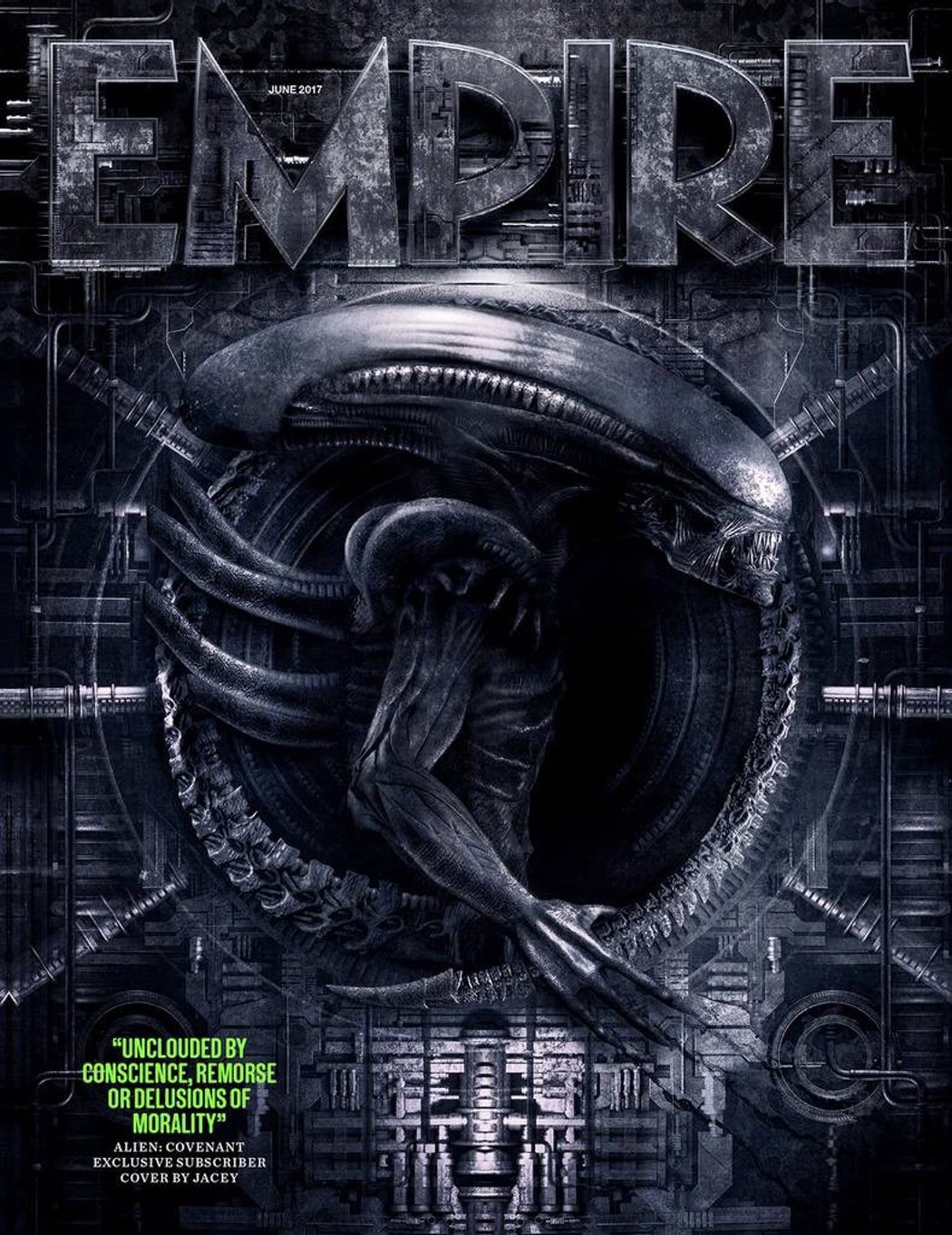 Espectacular diseño del Xenomorfo para 'Alien: Covenant'