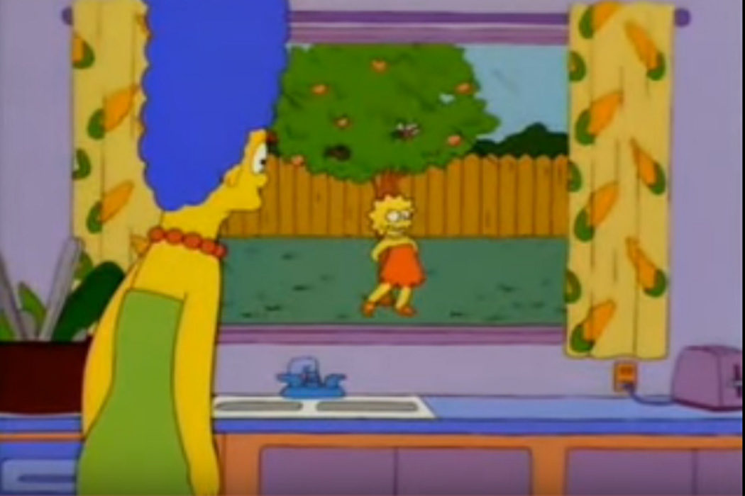 "Juego con mi melocotonero" (Lisa Simpson)