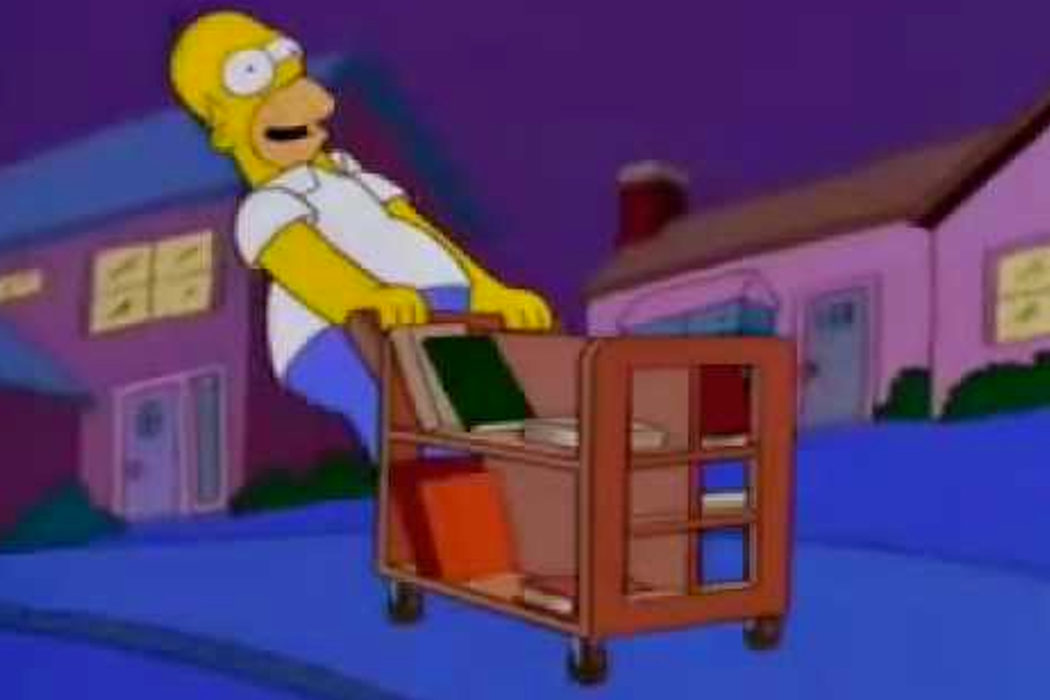 "Voy a matar a Moe, wii" (Homer)