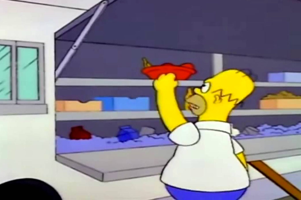 "Quiero mi bocadillo" (Homer)