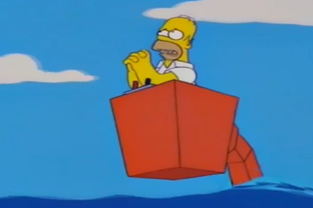 "Si estás ahí arriba, sálvame Superman" (Homer)