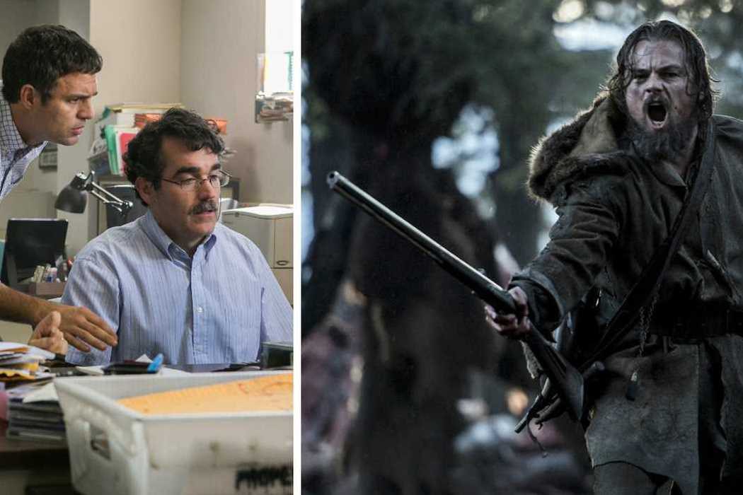 'Spotlight' vs. 'El renacido (The Revenant)' vs. 'La gran apuesta'