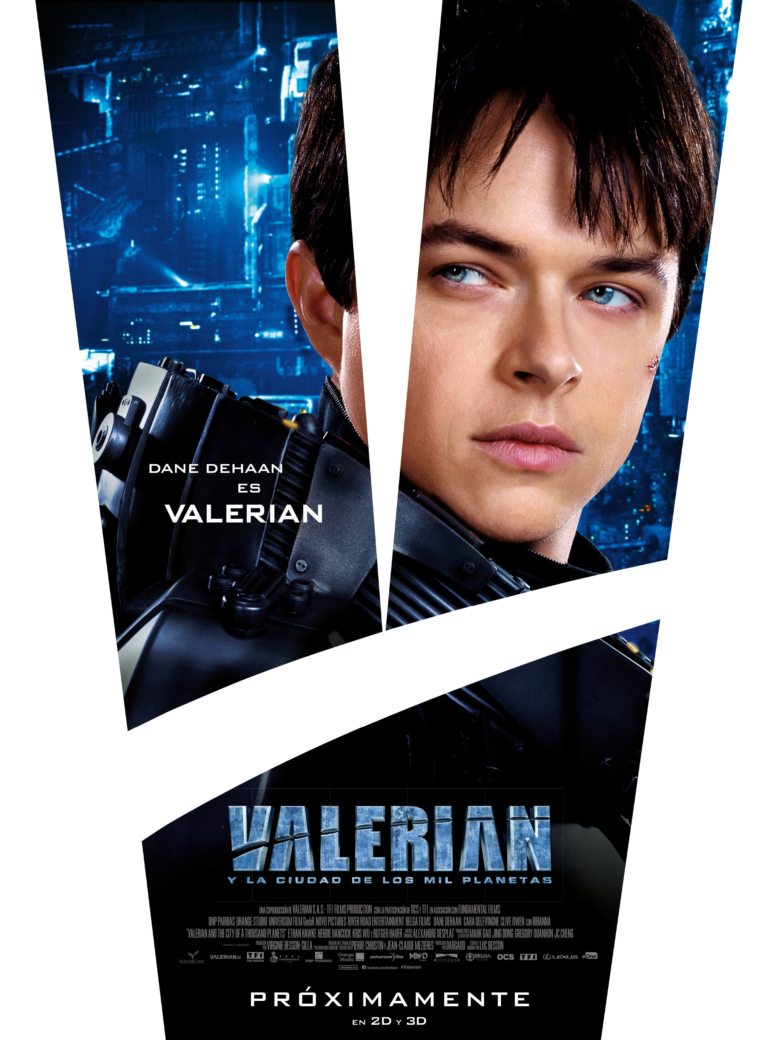 Dane DeHaan como Valerian