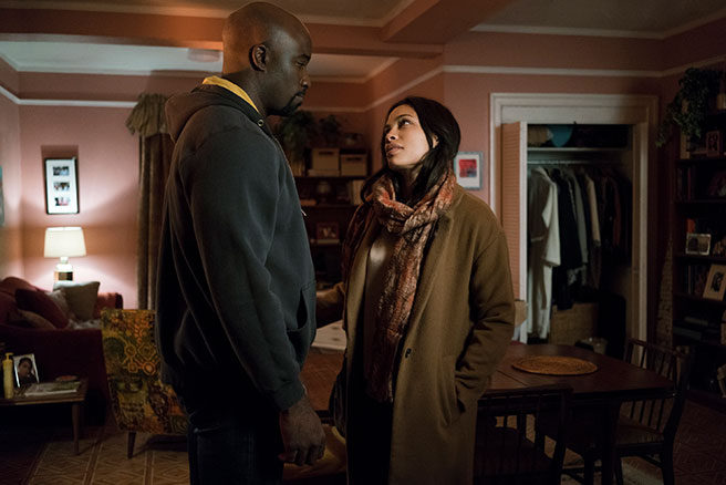 Luke Cage y Claire Temple