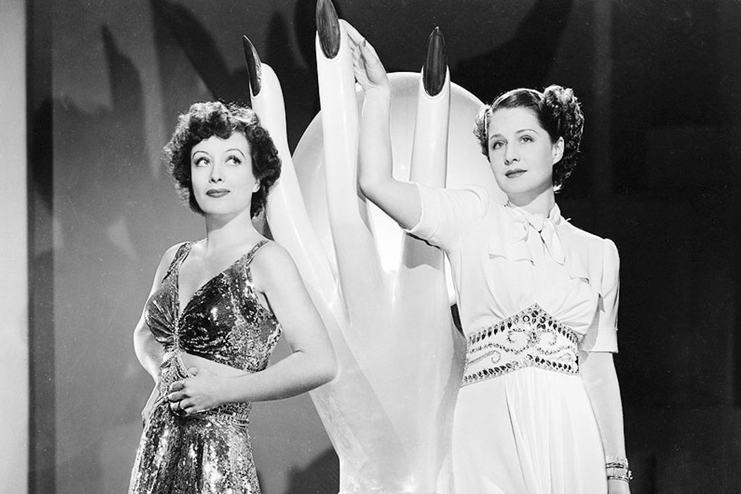 También se llevaba mal con Norma Shearer