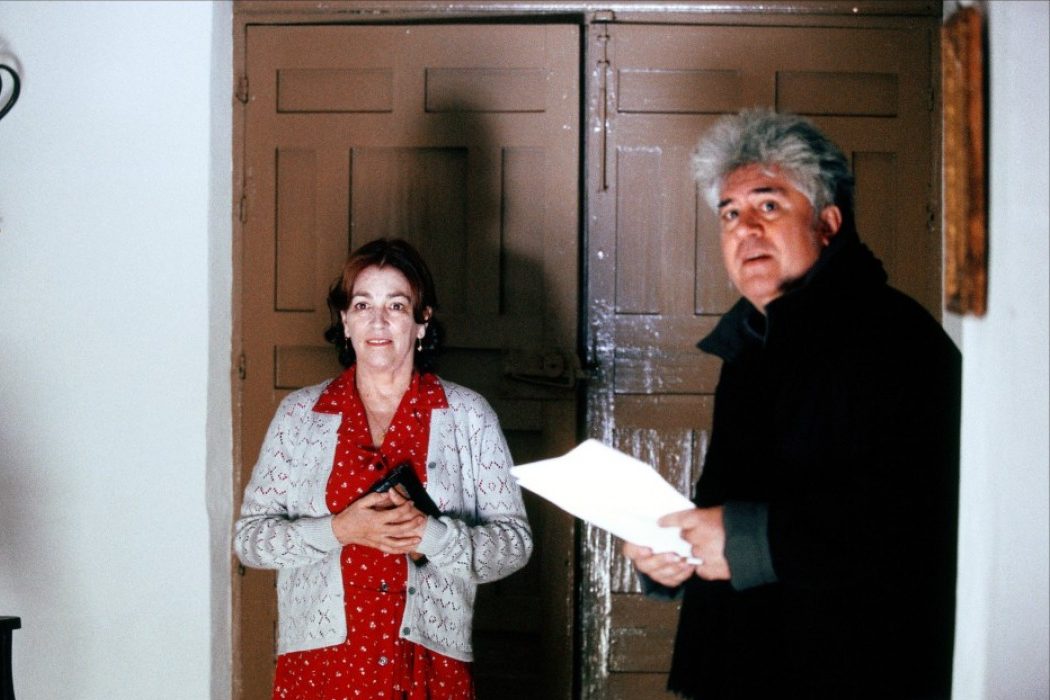 Carmen Maura y Pedro Almodóvar