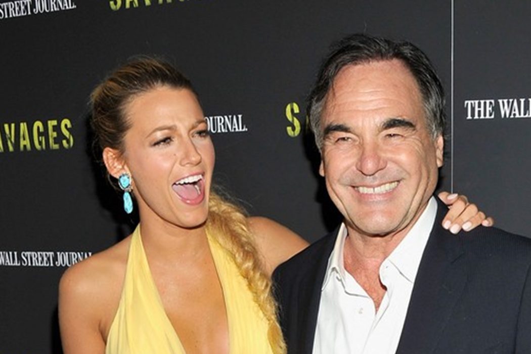 Blake Lively y Oliver Stone