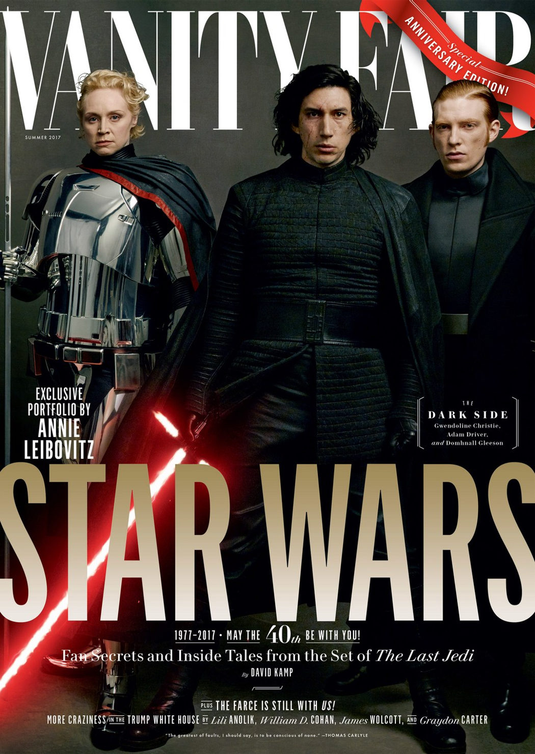 Phasma, Kylo Ren y Hux