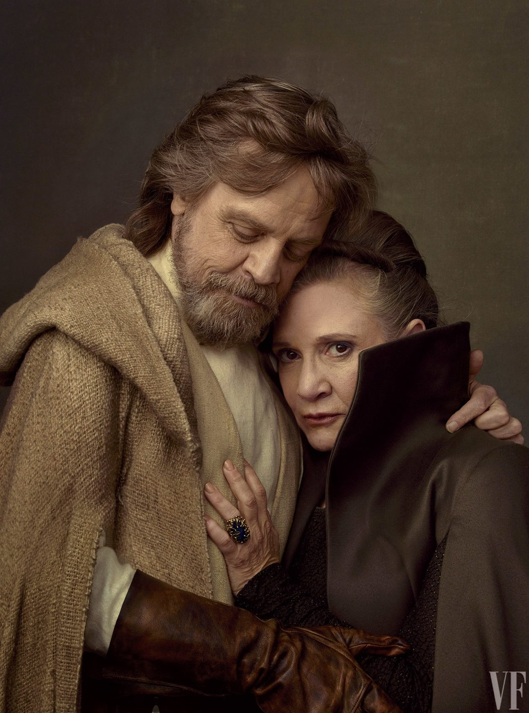 Mark Hamill y Carrie Fisher