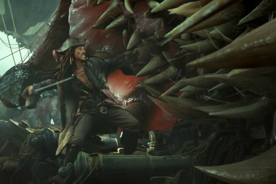 Jack Sparrow vs. el Kraken