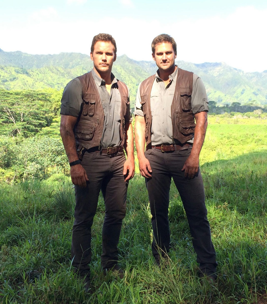 Tony McFarr es Chris Pratt en 'Jurassic World'