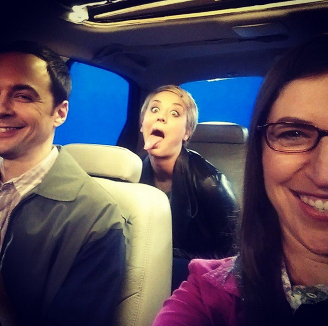 Sheldon, Amy y Penny