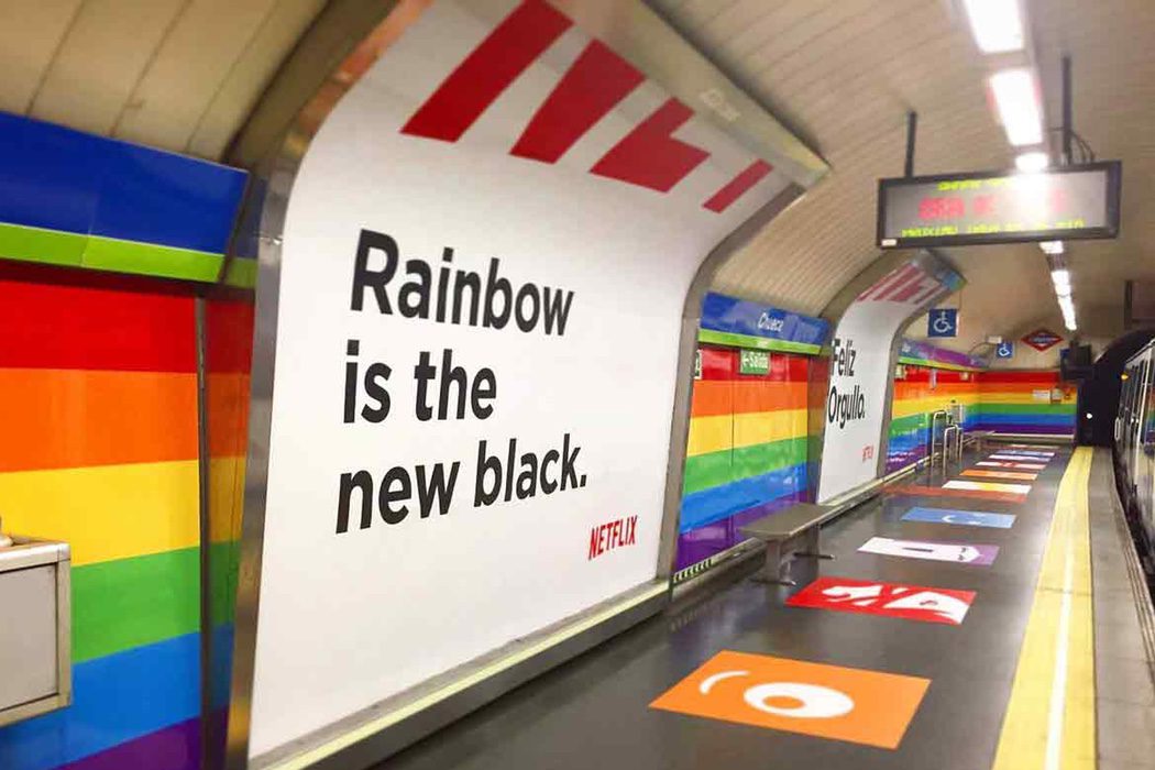 Rainbow is the new black