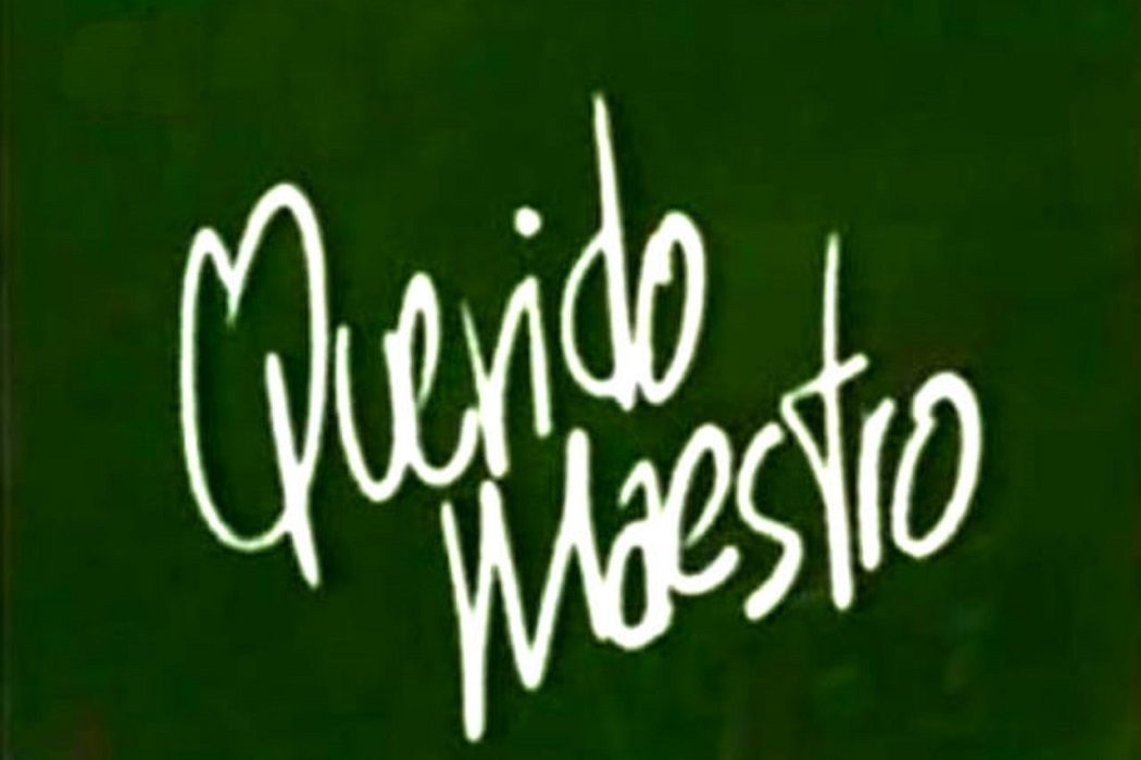 'Querido Maestro'