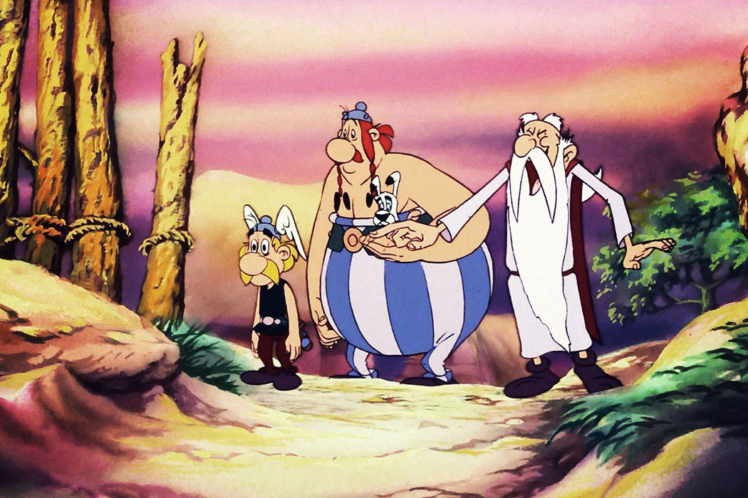 'Astérix y el golpe del menhir' (1989)