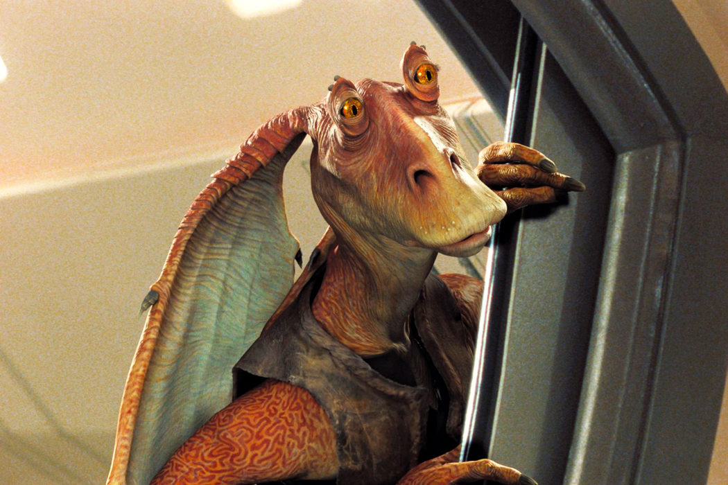 Jar-Jar Binks no aparece